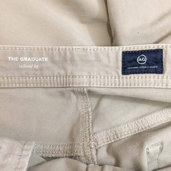 AG‎ Adriano Goldschmied The Graduate Khaki Pants - Picture 6 of 7